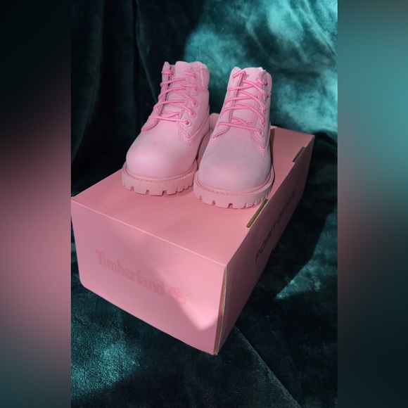 Timberland Premium 6" Boot - Toddler - Prism Pink - Picture 7 of 10